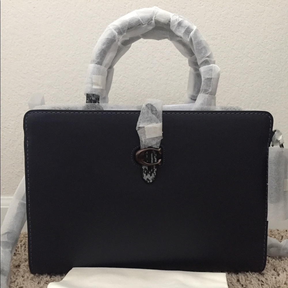 Coach Serra Satchel/ Ink Multi
